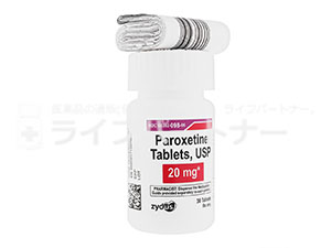 パキシル・ジェネリック（USA） 20mg 60 錠