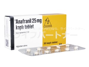 アナフラニール（三環系） 25mg 60 錠