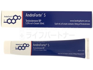 アンドロフォルテクリーム5%（テストステロン） 50g 1 箱