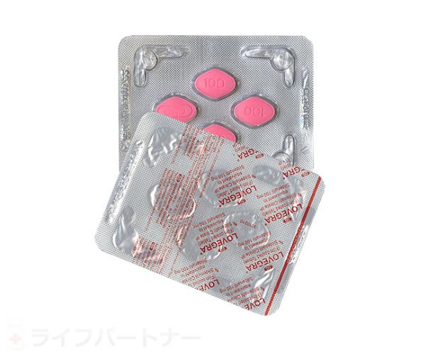 ラブグラ（女性用バイアグラ） 100mg 4 錠