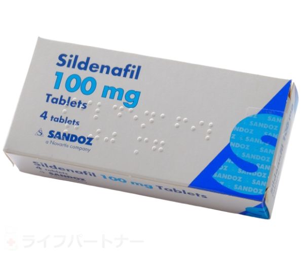 シルデナフィル（Sandoz製） 100mg 4 錠